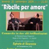 LOCANDINA RIBELLE PER AMORE BORGOMANERO